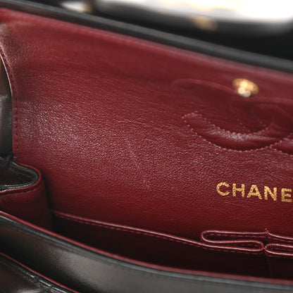 Chanel Lambskin Quilted Small Double Flap Black 11 of 12