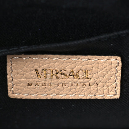 Versace Grainy Calfskin Virtus Small Camera Bag Beige 5 of 7