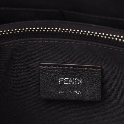 Fendi Vitello Dolce 4 Color Medium By The Way Boston Bag Bordeaux Grigio Polvere Multicolor 7 of 9