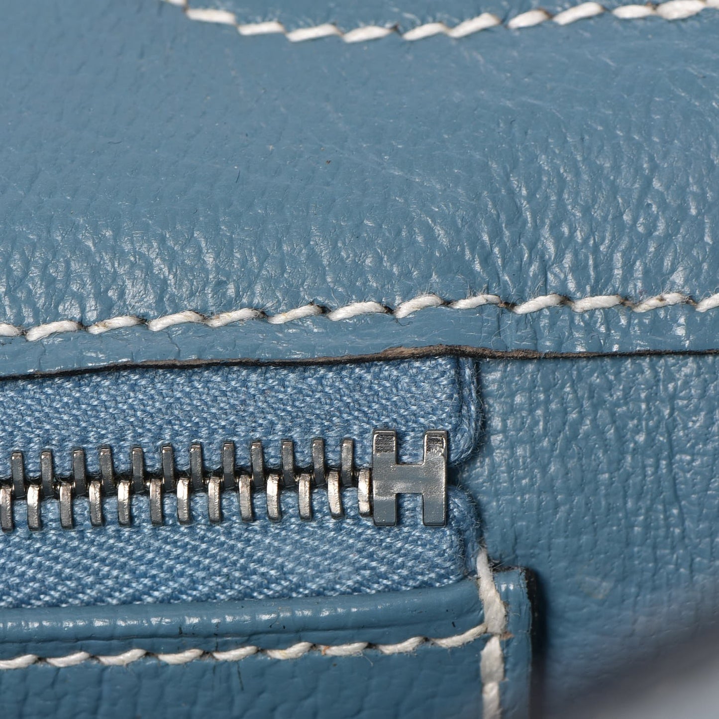 Epsom Birkin 30 Blue Jean