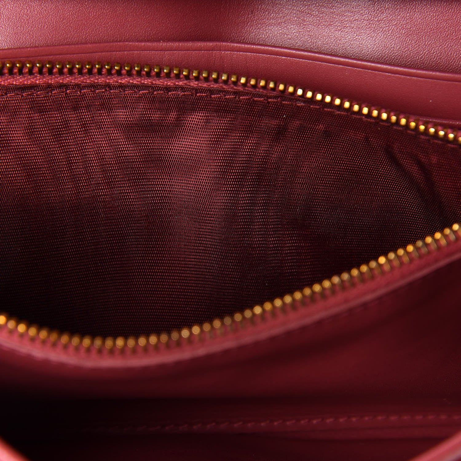 Prada Saffiano Vernice Metal Oro Chain Wallet 24 of 27