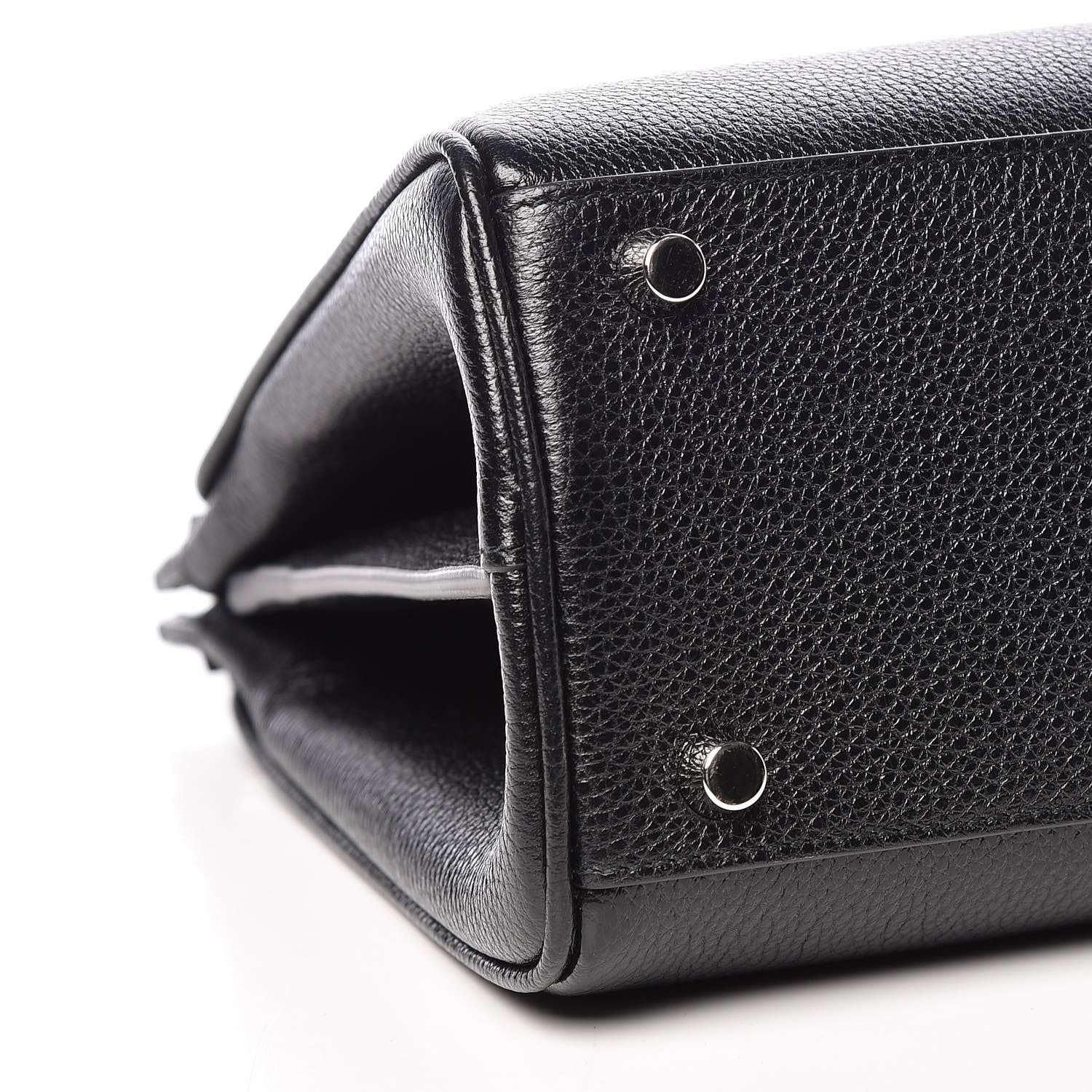 Gucci Grainy Calfskin Small Zumi Top Handle Bag Black 13 of 15