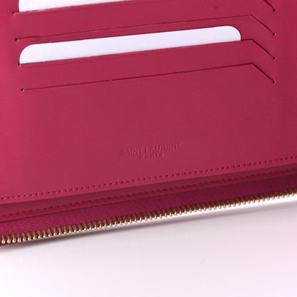 Saint Laurent Smooth Calfskin Tuc iPad Case Pink 8 of 9