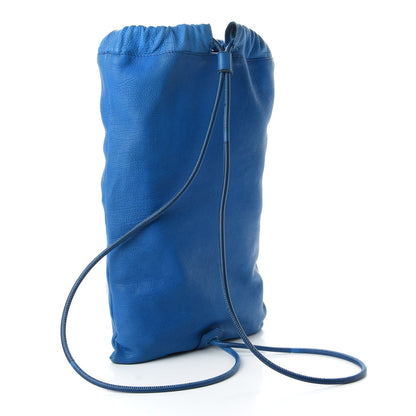 Burberry Prorsum Calfskin Drawstring Baby Duffle Vibrant Blue 2 of 9