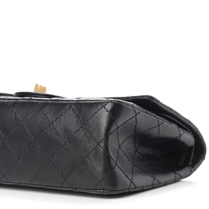 Chanel Aged Calfskin Quilted 2.55 Reissue 225 Flap Black 9 of 12