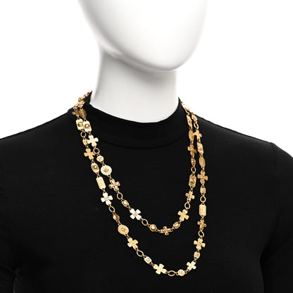 Chanel 31 Rue Cambon Paris Long Necklace Gold 2 of 5