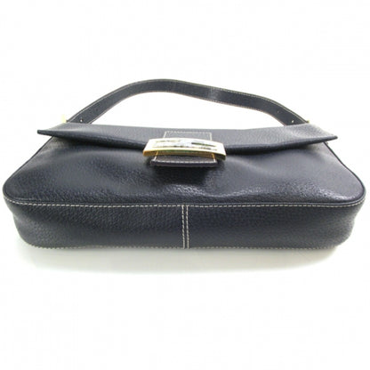 Fendi Leather Baguette Navy 4 of 11