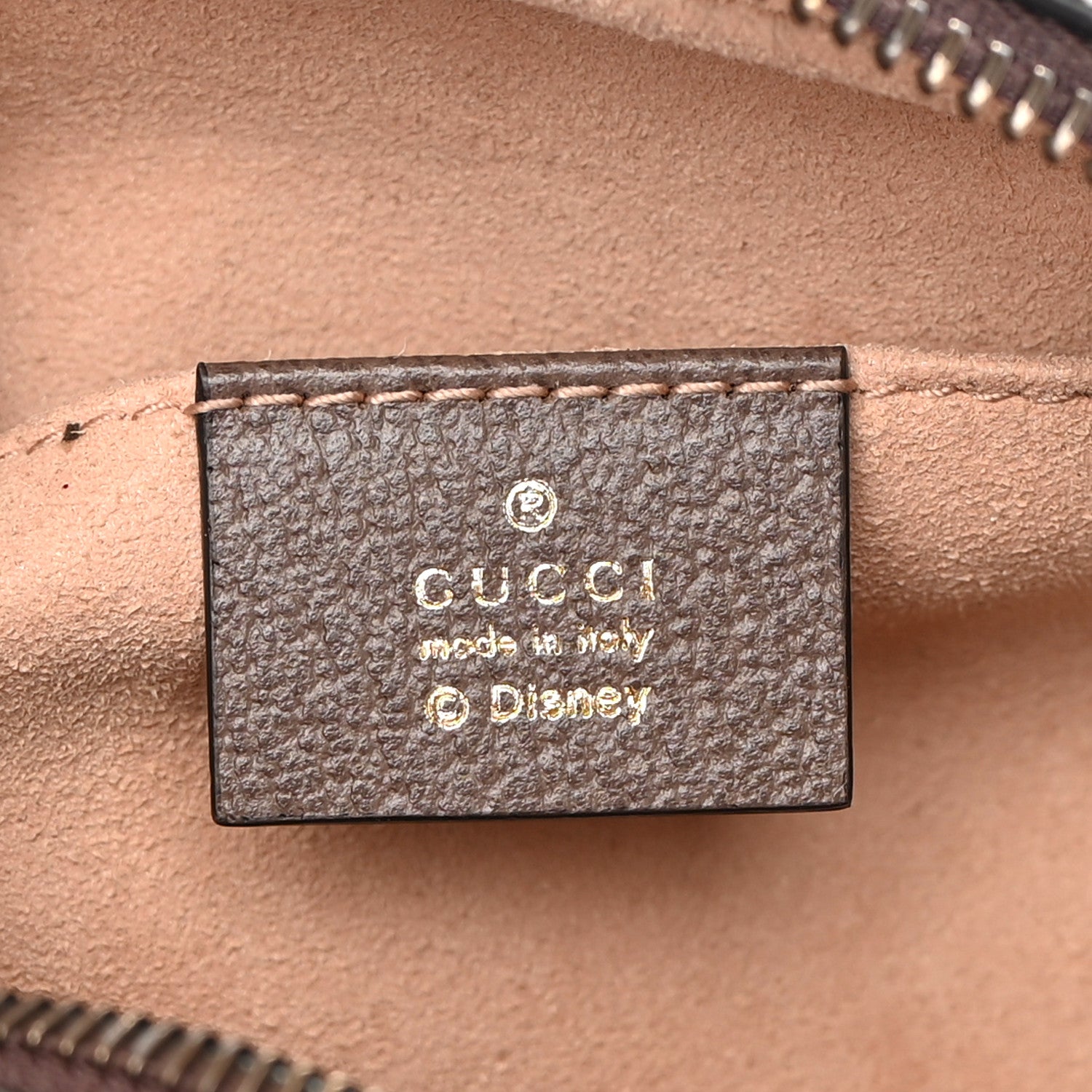 Gucci X DISNEY GG Supreme Monogram Donald Duck Interlocking G Shoulder Bag Beige Multicolor New Acero 6 of 10