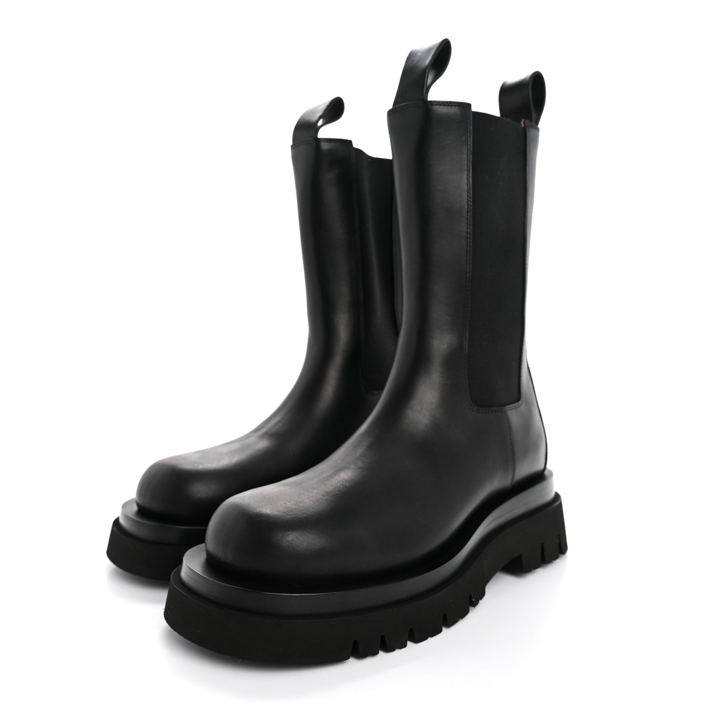 Calfskin The Lug Chelsea 55mm Boots 37 Black