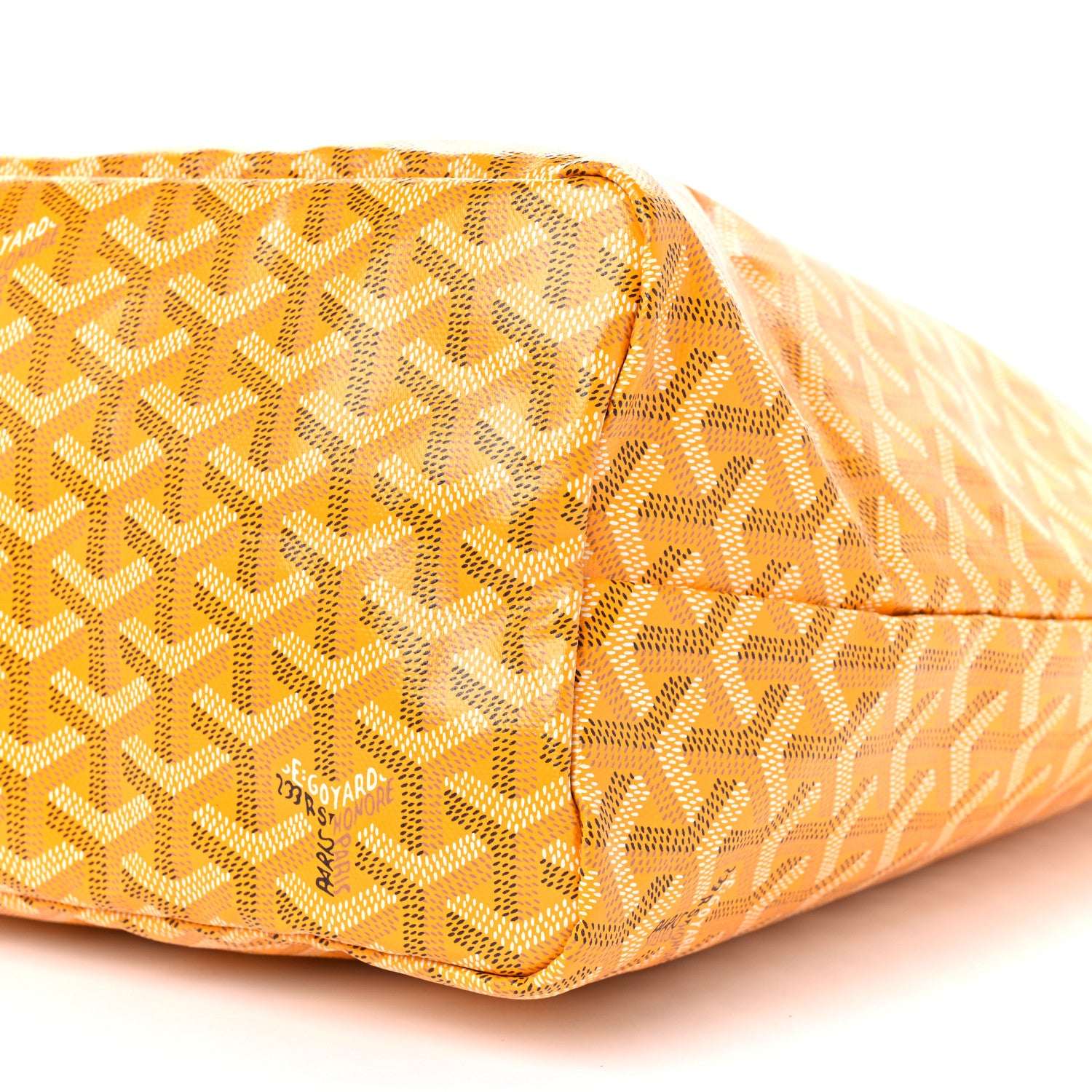 Goyard Goyardine Saint Louis PM Yellow 11 of 11