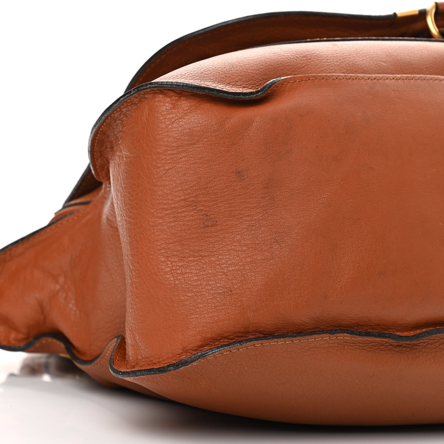 Chloe Calfskin Large Marcie Satchel Tan 8 of 16
