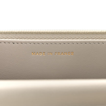 Chanel Caviar Quilted Wallet On Chain WOC Light Gray 7 of 12