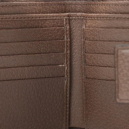 Gucci GG Supreme Monogram Web Ophidia French Flap Wallet Beige New Acero 5 of 8