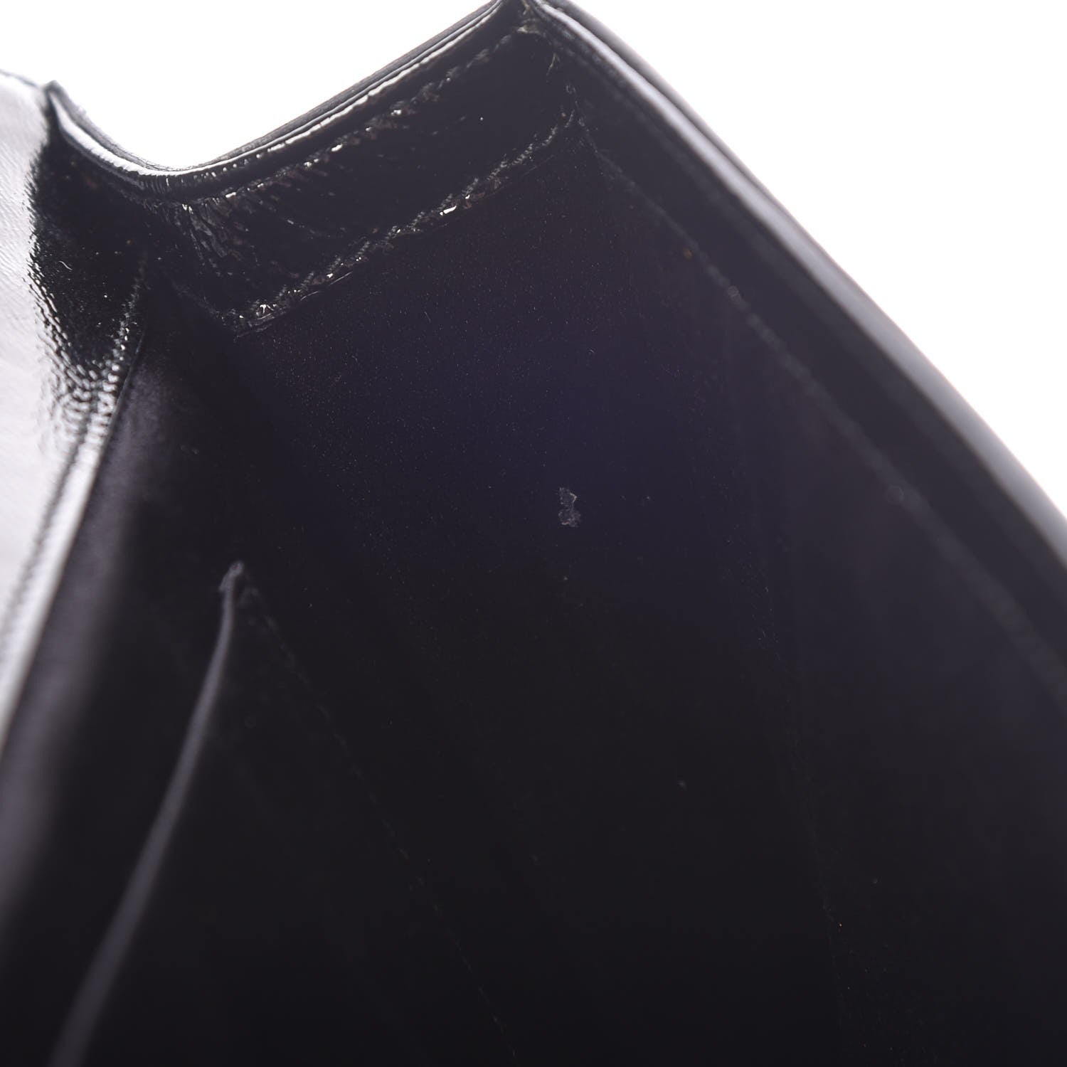 Saint Laurent Textured Patent Monogram Large Belle De Jour Clutch Black 8 of 9