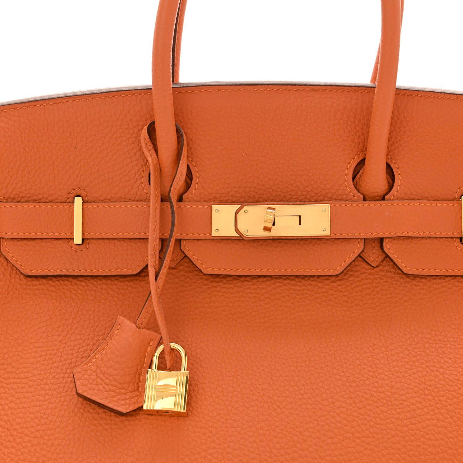 Hermes Togo Birkin 35 Orange 8 of 14