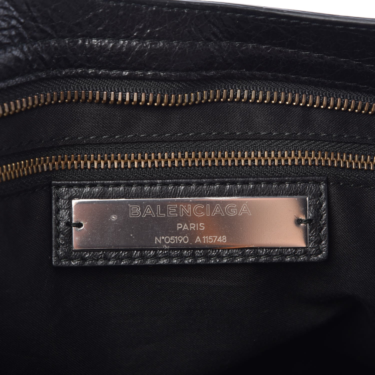 Balenciaga Agneau Classic Hardware City Black 6 of 9