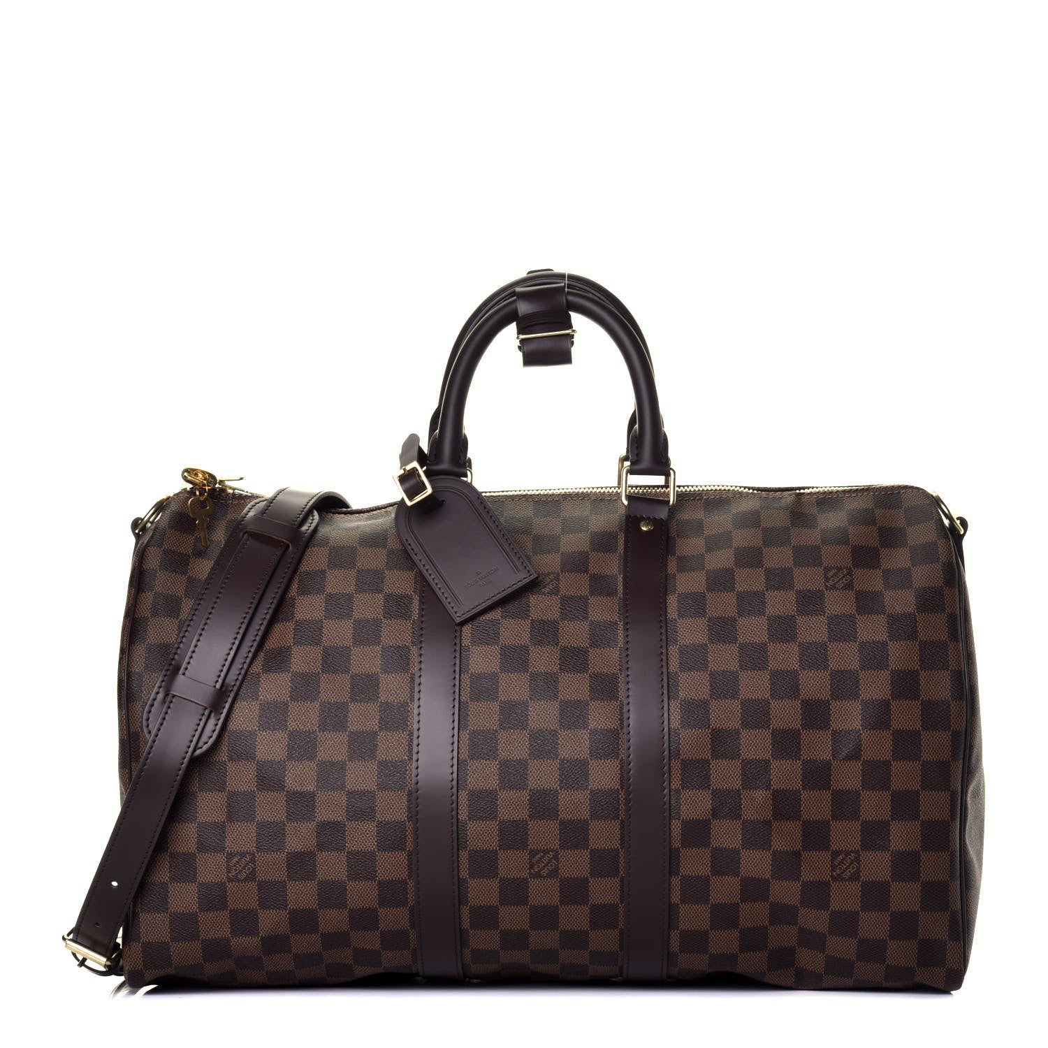 Louis Vuitton Damier Ebene Keepall Bandouliere 45 1 of 7
