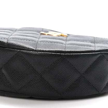 Chanel Caviar Quilted Hobo Black 10 of 11