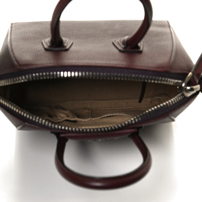 Givenchy Sugar Goatskin Mini Antigona Oxblood 4 of 11