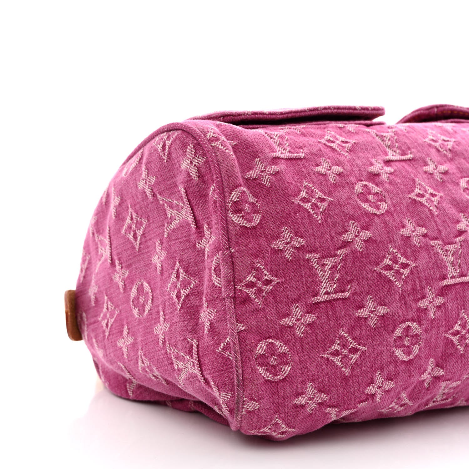 Louis Vuitton Monogram Denim Neo Speedy Fuchsia 9 of 11