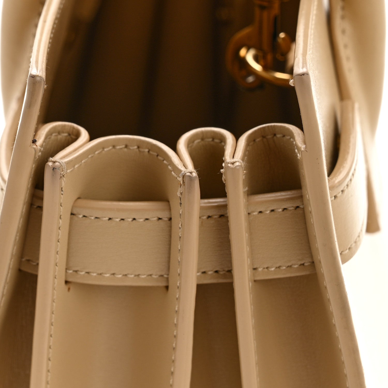 Saint Laurent Calfskin Baby Sac De Jour Dark Beige 16 of 16