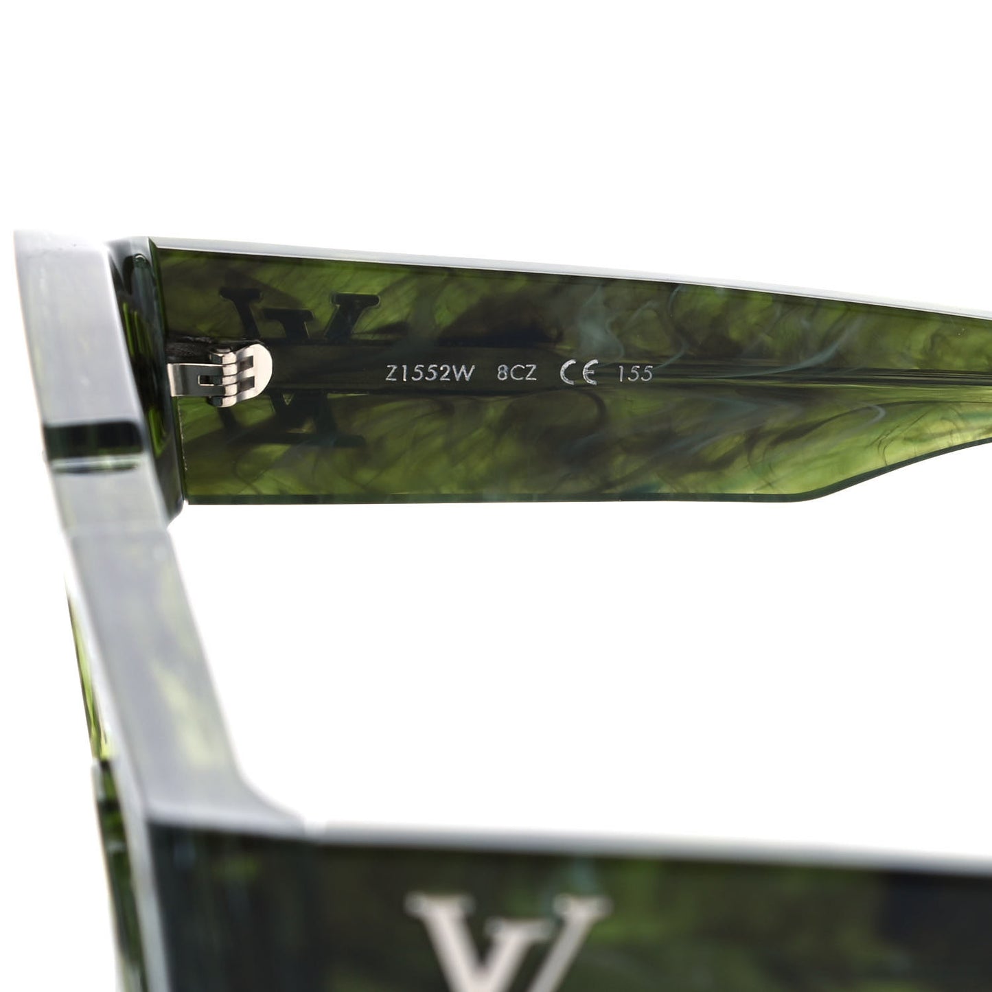 Acetate Marble Effect Swarovski Cyclone Sunglasses Z1552W Green