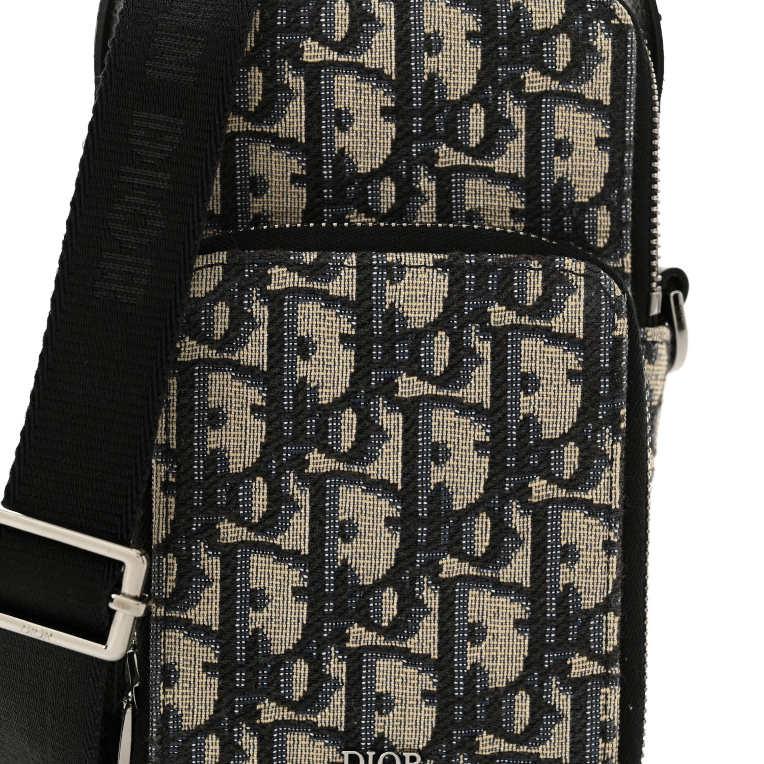 Christian Dior Oblique Micro Rider Pouch Blue 12 of 13