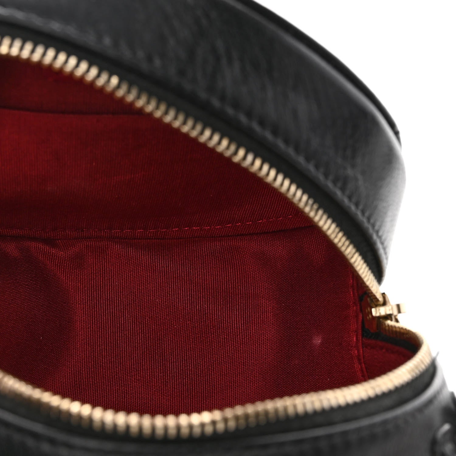 Chanel Lambskin Quilted Chanel 19 Round Clutch With Chain Black 5 of 9