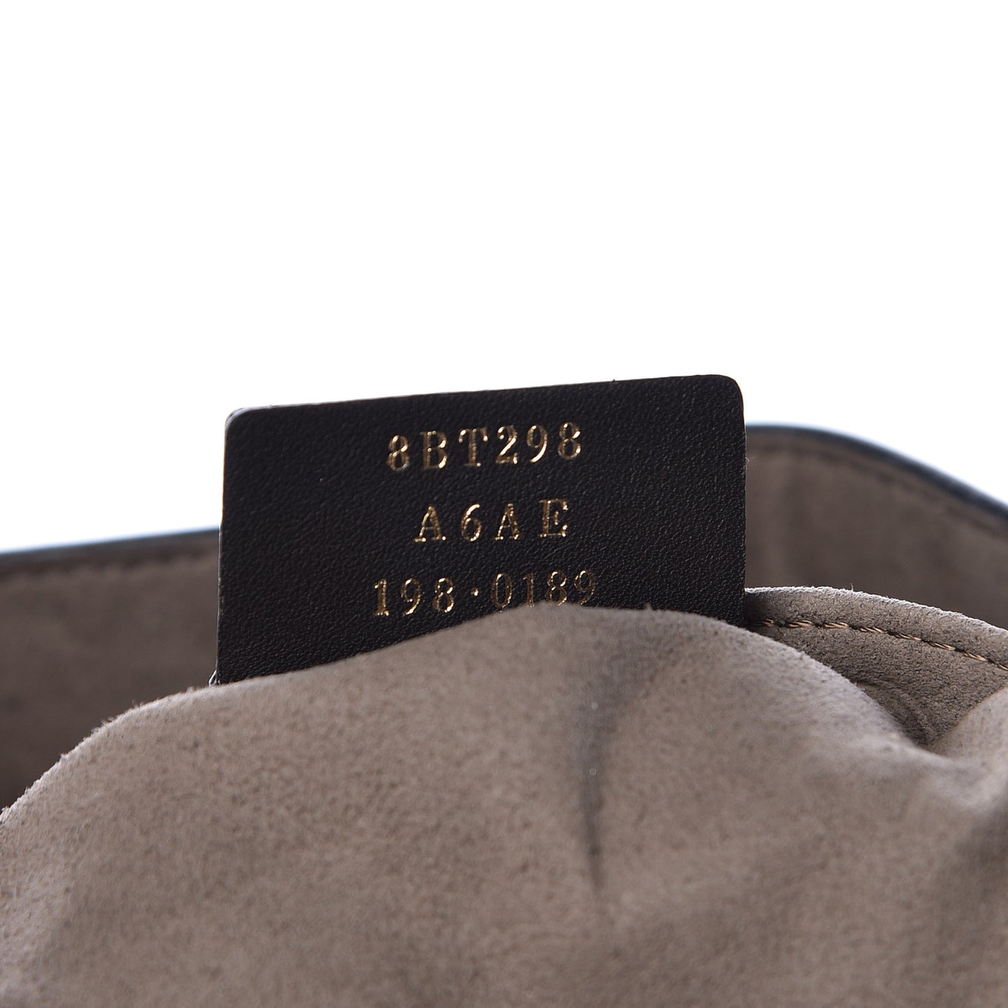 Vitello Grace F is Fendi Bi-Color FF 1974 Embossed Grande Mon Tresor Bucket Bag Maya Black Fragola