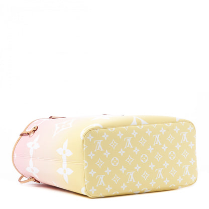 Louis Vuitton Monogram Giant By The Pool Neverfull MM Light Pink 5 of 9