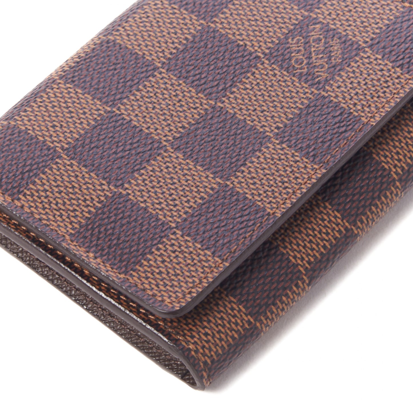 Damier Ebene Business Card Holder