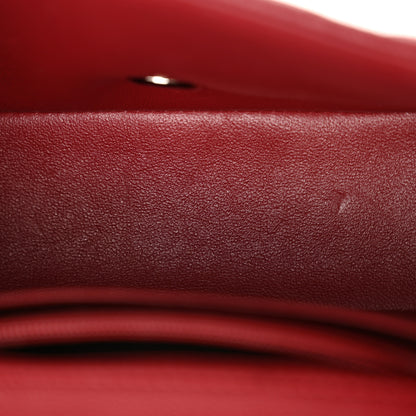 Chanel Caviar Quilted Mini Square Flap Red 11 of 12