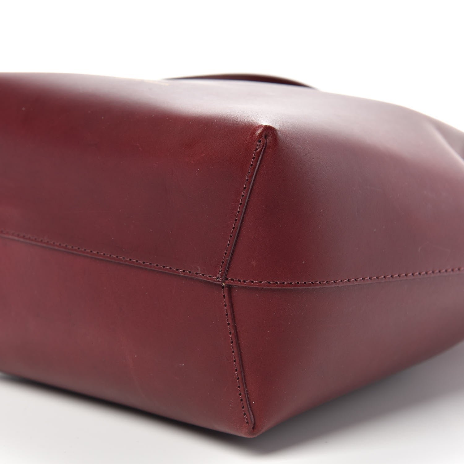 Mansur Gavriel Calfskin Mini Bucket Bag Burgundy 8 of 11