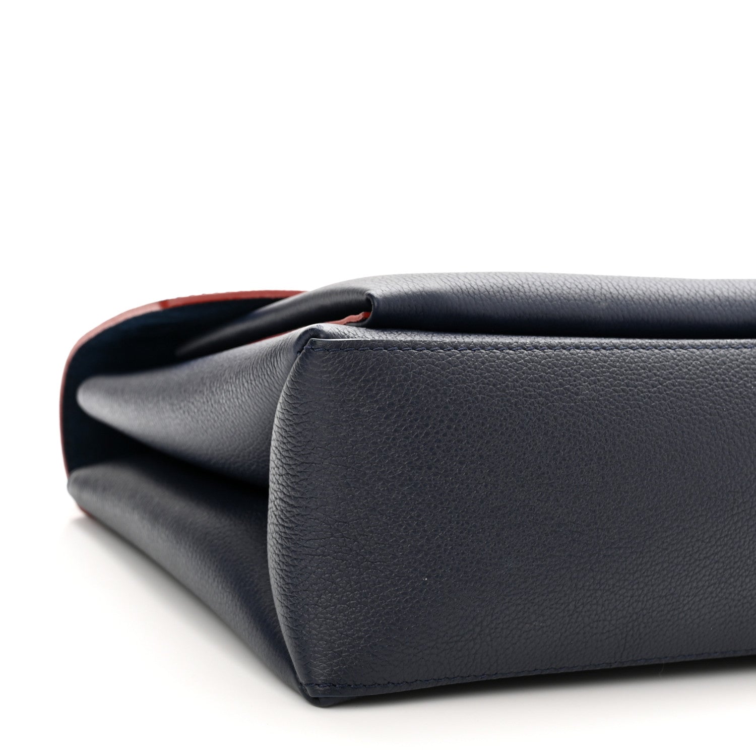 Louis Vuitton Soft Calfskin My Lockme Top Handle Marine Rouge 8 of 10
