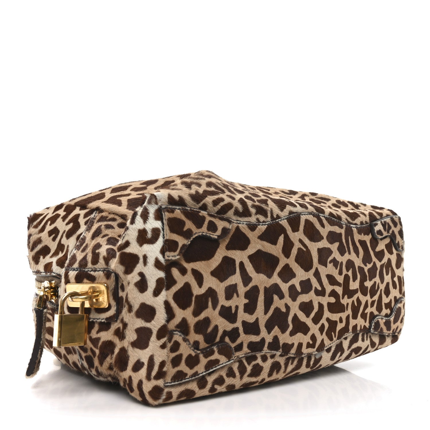 Prada Cavallino Giraffe Print Tote Sabbia Moro 1746956 – FASHIONPHILE
