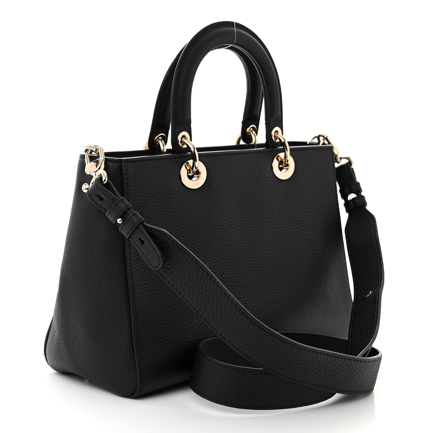Bullcalf Medium Lady D-Sire Tote Black