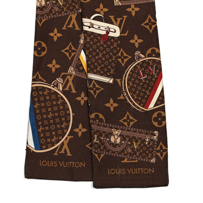Louis Vuitton Silk Monogram Trunks Bandeau 2 of 7