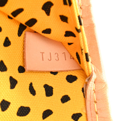 Louis Vuitton Monogram Kusama Waves Neverfull MM Yellow 7 of 11