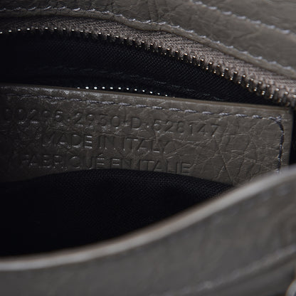 Balenciaga Agneau Classic Silver Hardware Mini City Beige Liege 8 of 13