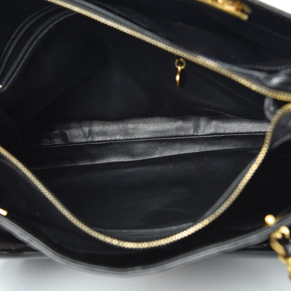 Chanel Patent Flap Shoulder Bag Black 6 of 24
