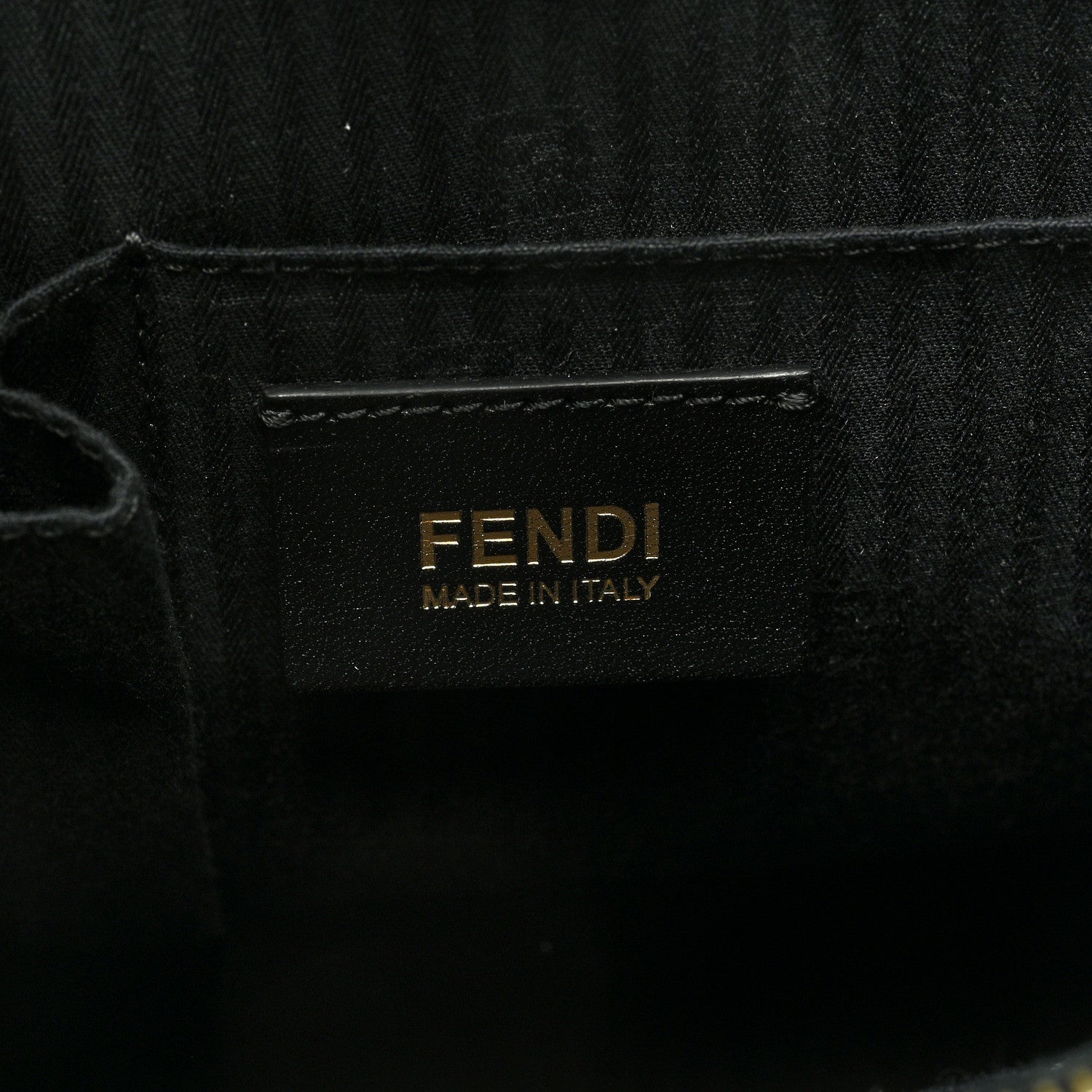 Fendi Vitello Elite Flamingo Regular 2Jours Tote Black 6 of 8