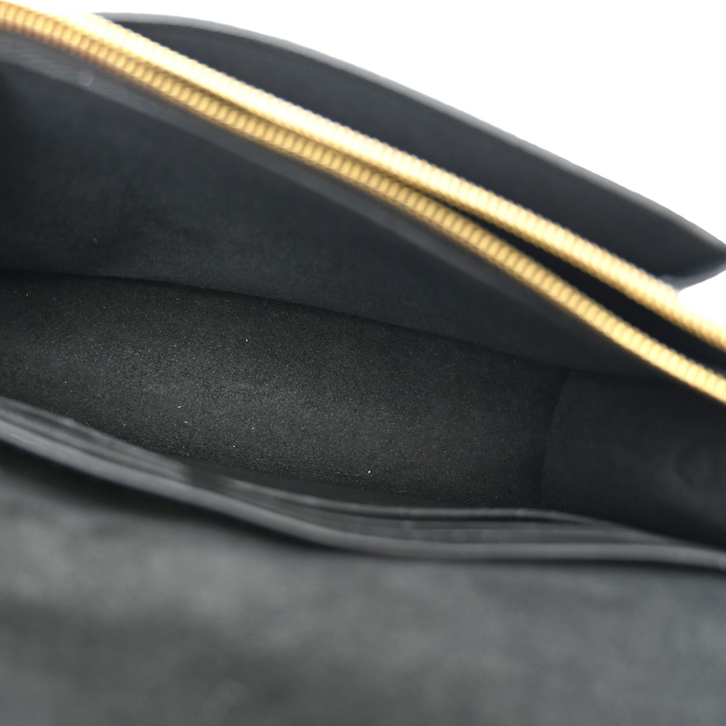 Damier Ebene Vavin Chain Wallet Black
