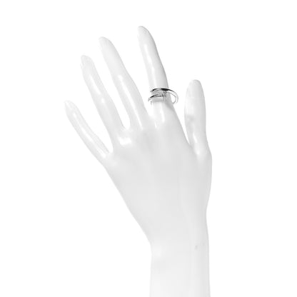 Cartier 18K White Gold Diamond Juste Un Clou Ring 53 6.25 2 of 5