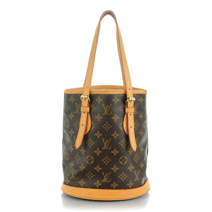 Louis Vuitton Monogram Petit Bucket 23 1 of 8