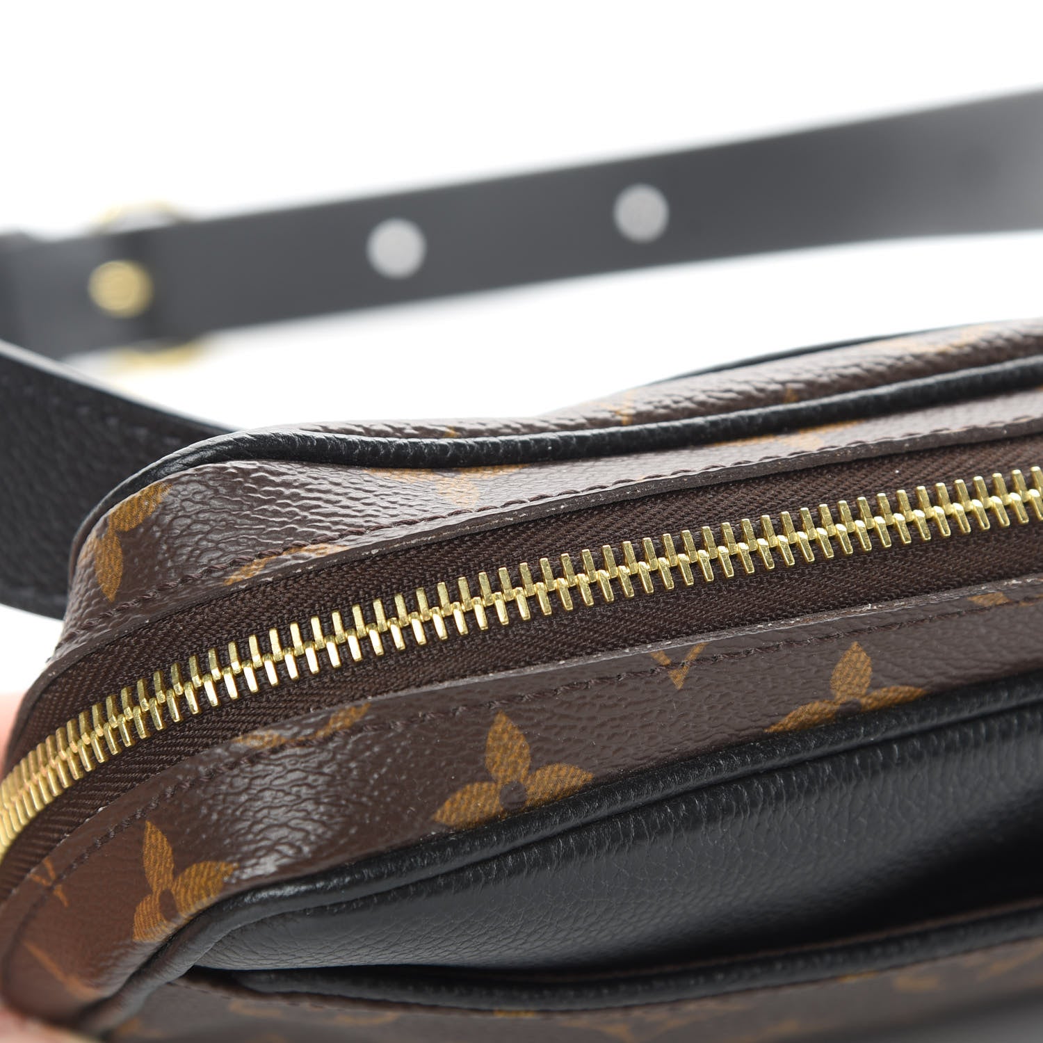 Louis Vuitton Monogram Uniformes Belt Bag Black 12 of 13