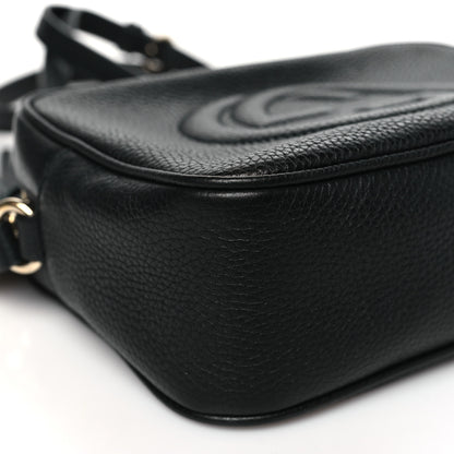 Gucci Pebbled Calfskin Small Soho Disco Bag Black 9 of 10