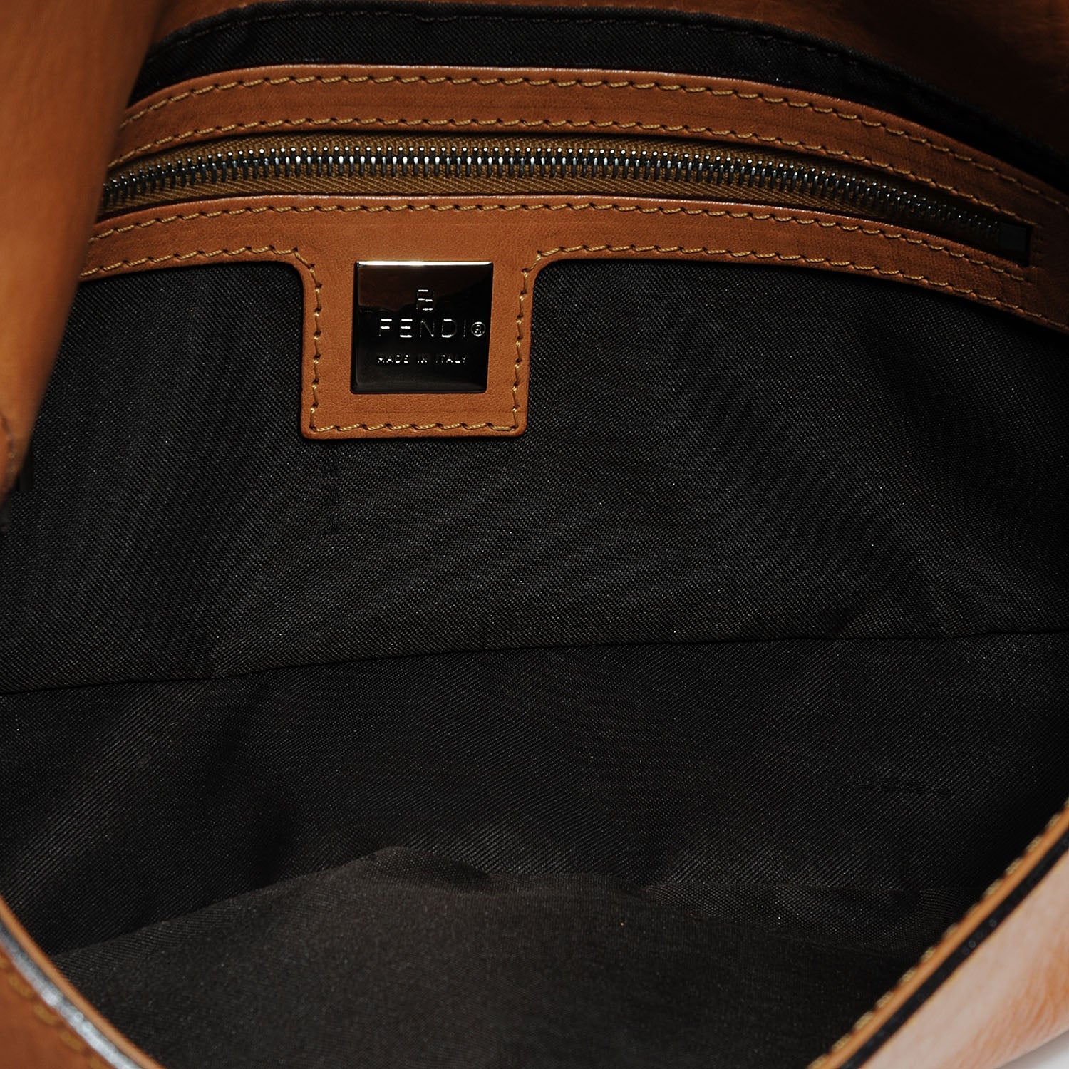 Fendi Leather Baguette Camel 5 of 7