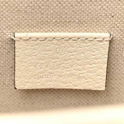 Gucci Textured Calfskin Crystal Mini Dionysus Shoulder Bag Mystic White 6 of 10