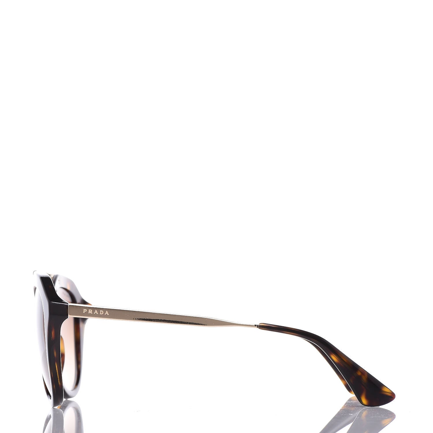 Prada Cinema Sunglasses SPR 12Q Tortoise Gold 3 of 7