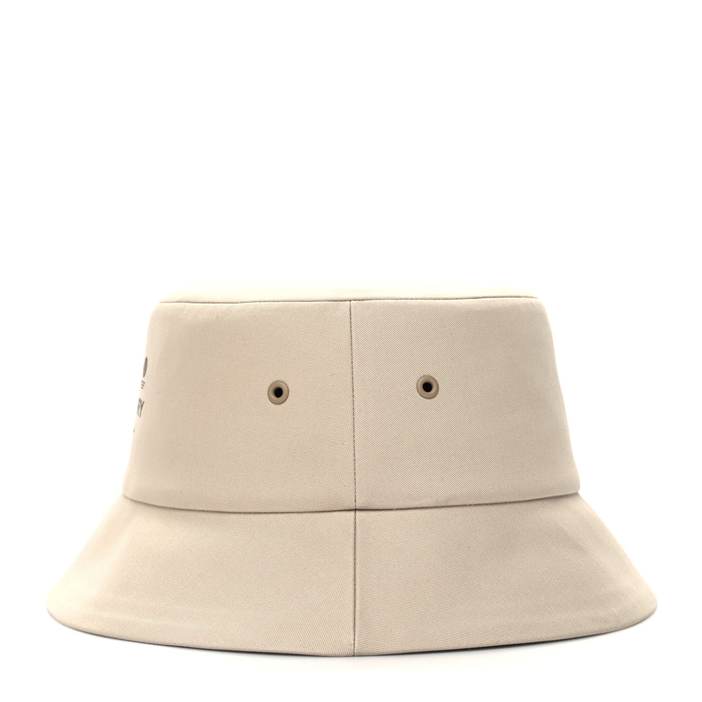 Technical Cotton Giant Check Globe Bucket Hat M Soft Fawn